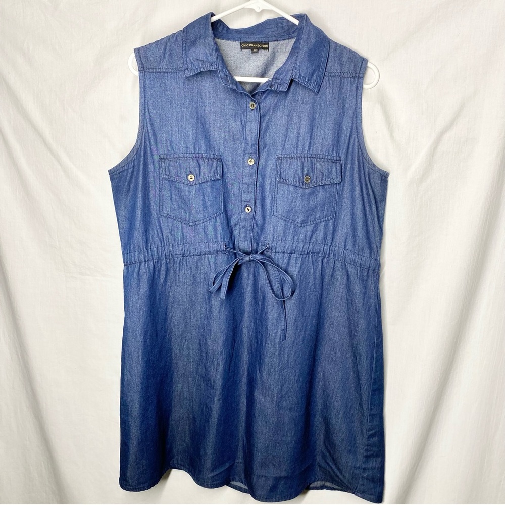 Denim shirt by Chic Connection